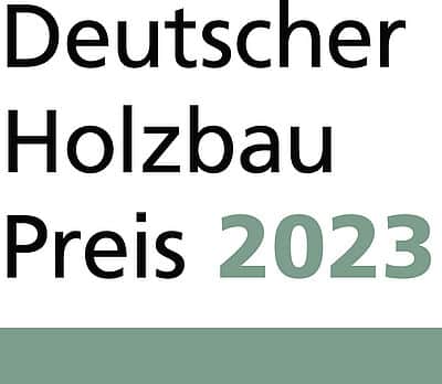 Logo Deutscher Holzbaupreis 2023￼