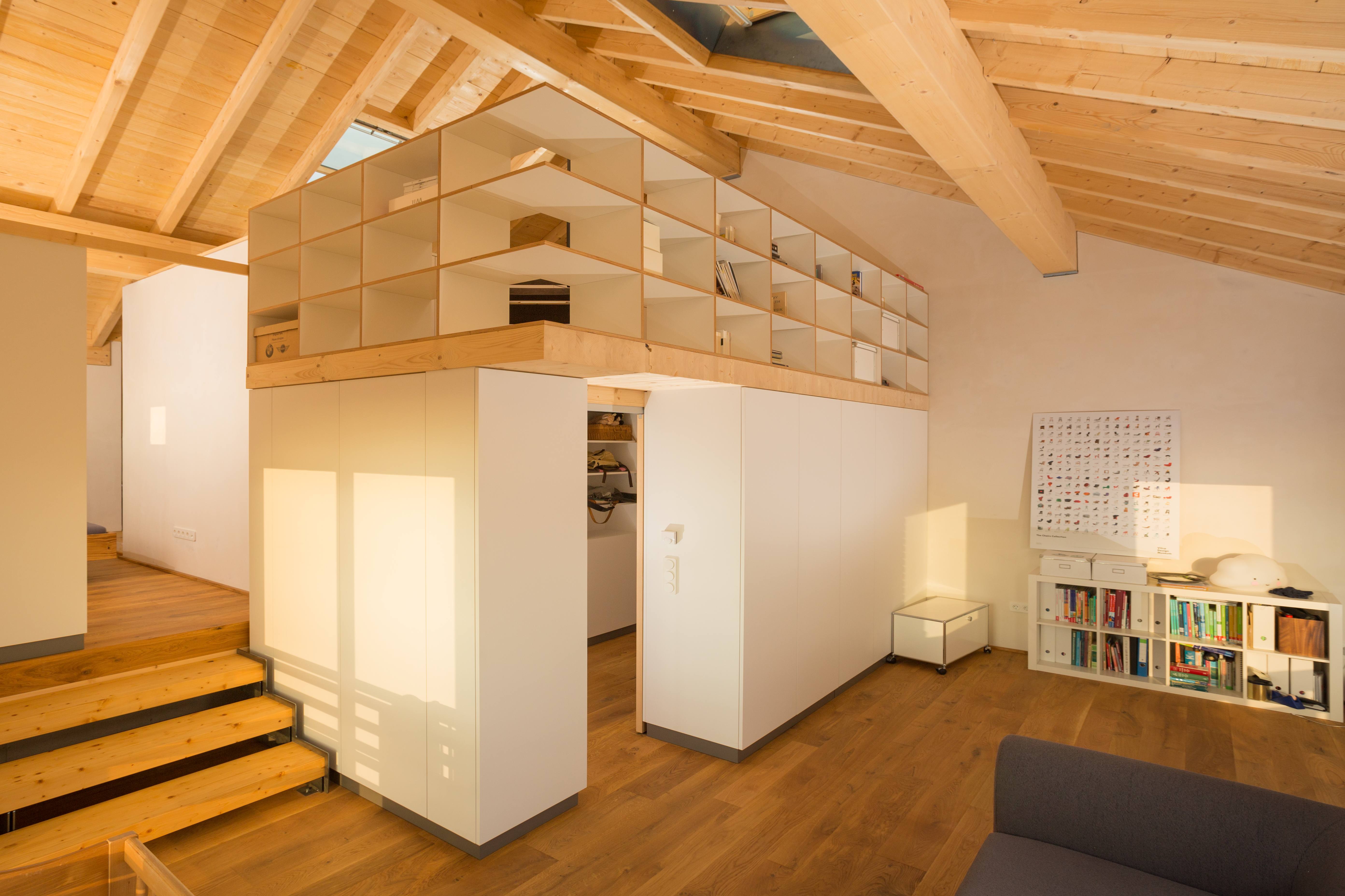 Holzhaus Sinzheim: Ein Zuhause aus Holz in Split-Level-Bauweise / Bildquelle: uvw-fotografie